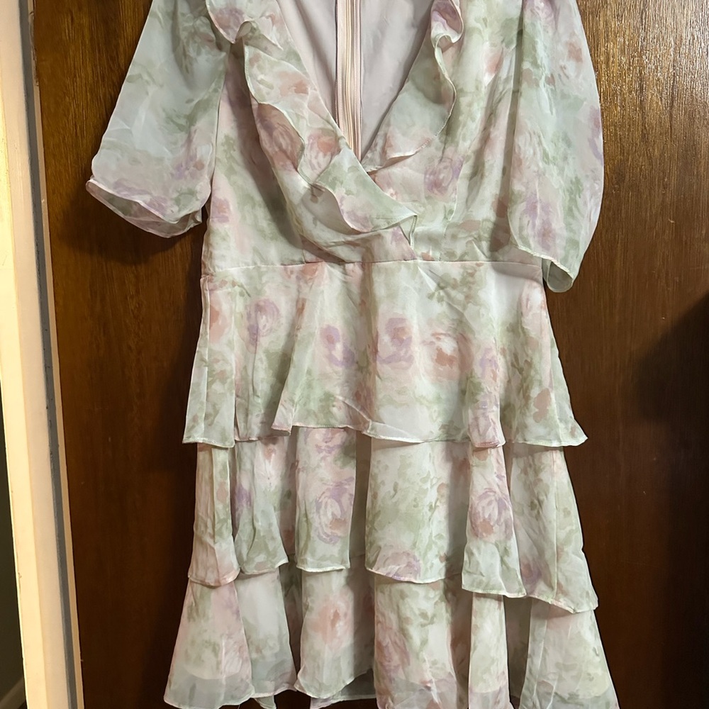 Lena Elegant Light Pink Dress